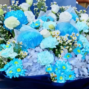 blue flower bouquet philippines