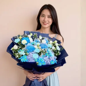 send blue flowers philippines