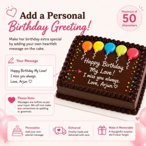 personalise your cake