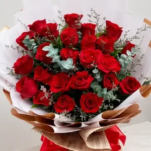 24 Beautiful Roses Bouquet | Davao, Philippines