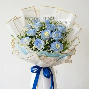 One Dozen Purple Roses Bouquet | Cebu