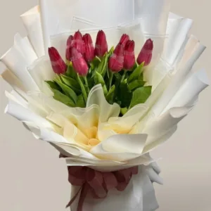 10pcs. Red Tulips Bouquet | Philippines
