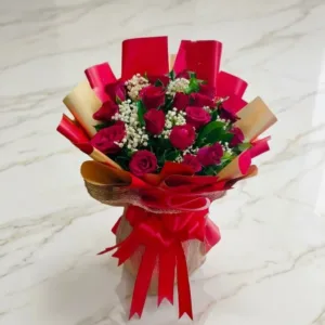 One Dozen Roses Bouquet | Philippines